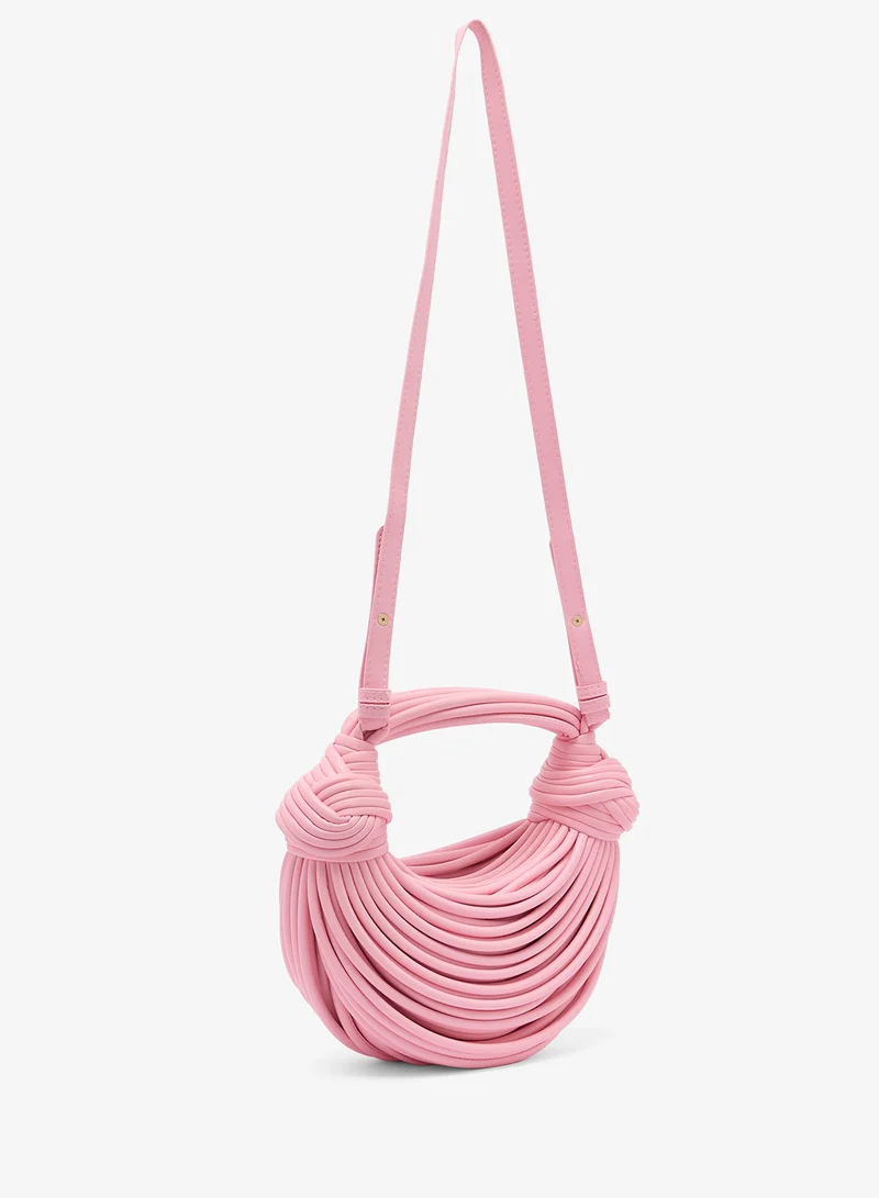 Namshi x Pink Statement Wire Clutch for Women | Best Price UAE